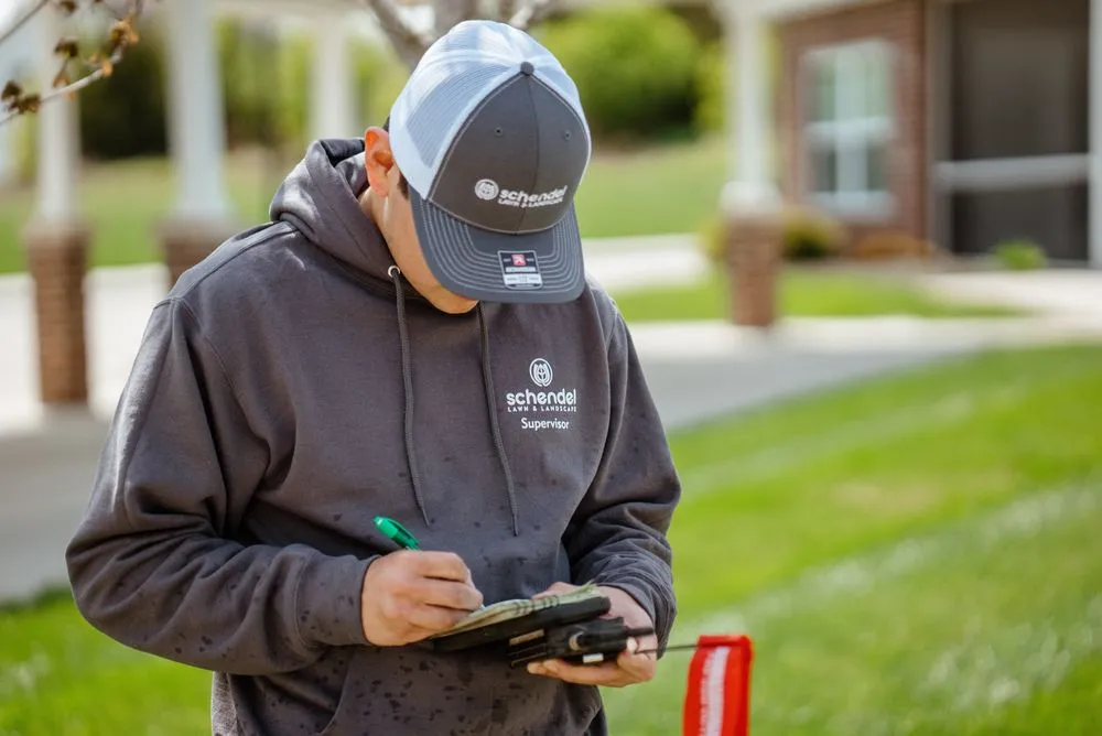 Professional lawn mowing service in Topeka, KS by Schendel Lawn & Landscape