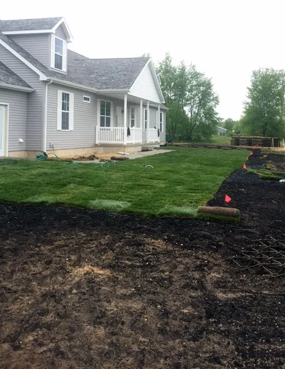 Professional landscape design in Knox, IN by Scherf's Lawn Service