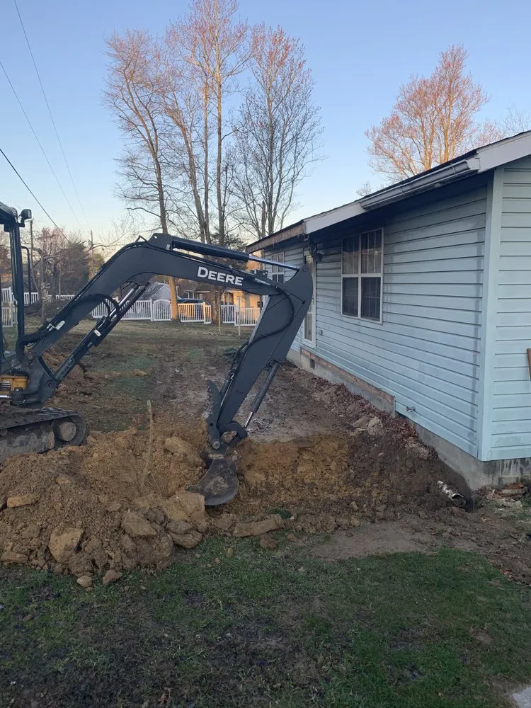 Local yard cleanup service with custom design in Fairmont, WV by Schimonsky's Excavating