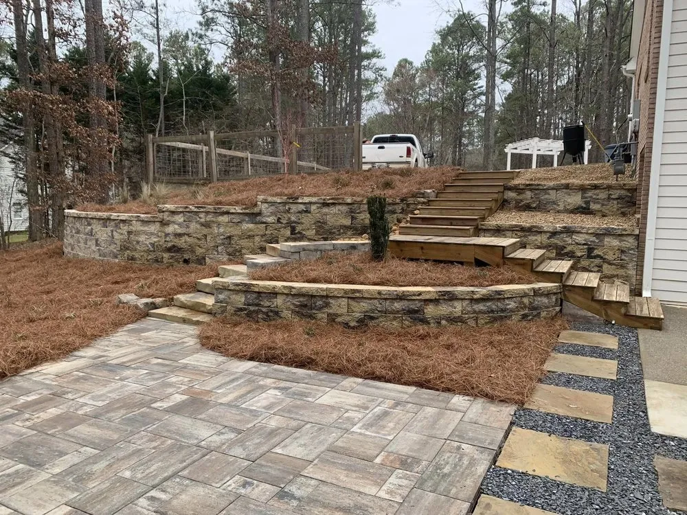 Expert garden landscaping for homes in Dallas, GA by Schlampp Turf Management