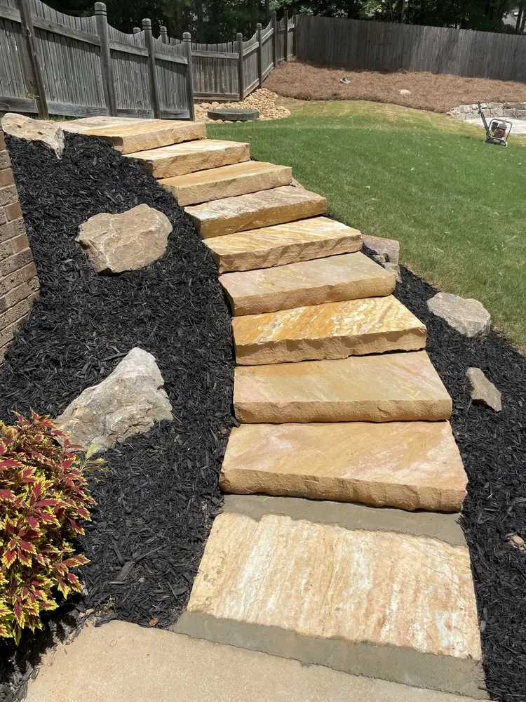 Trusted landscape design in Dallas, GA by Schlampp Turf Management