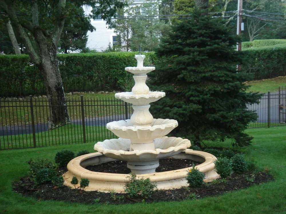 Custom landscape design in Hampton Bays, NY by Schleicher Irrigation