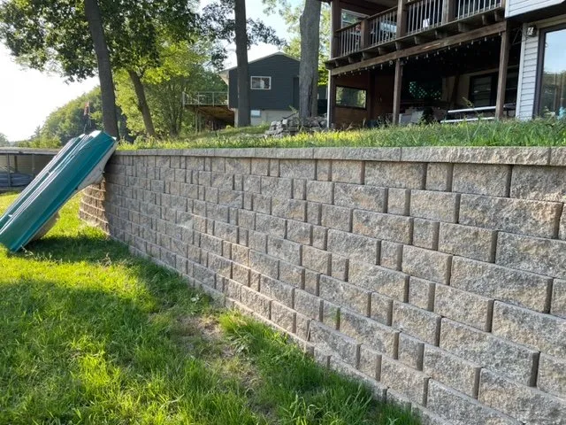 Custom landscape design in Ludington, MI by Schmock’s Landscaping