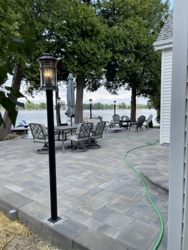 Expert garden landscaping in Saukville, WI by Schnappup Snow Service