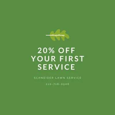 Schneider Lawn Service Logo