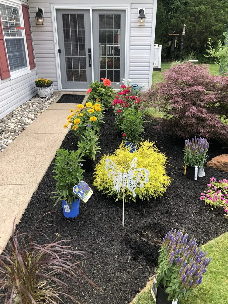 Local residential landscaping with custom design in Warminster, PA by Schonewolf Lawn Care
