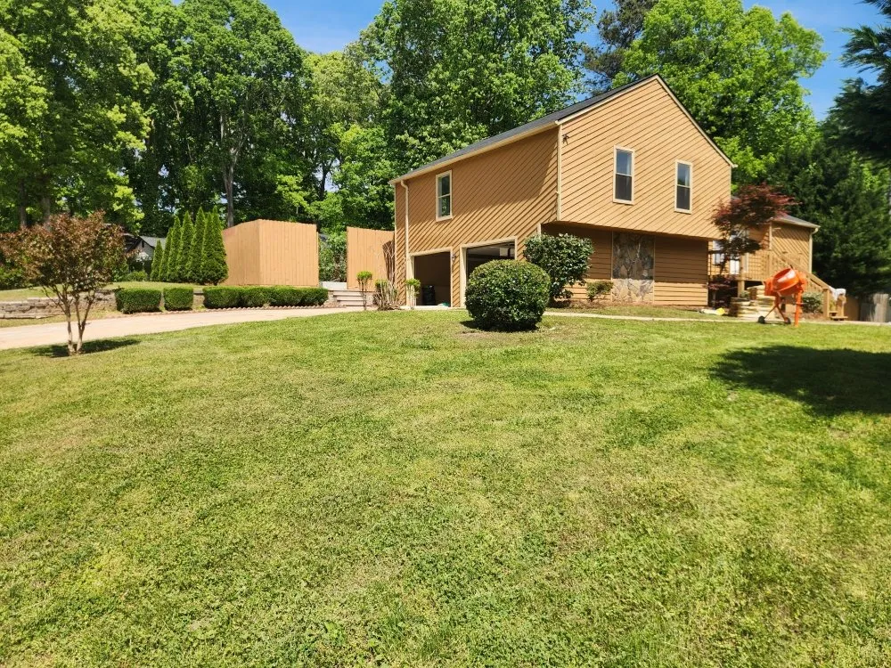 Top-rated outdoor landscaping for homes in Loganville, GA by School Boys Lawn Service