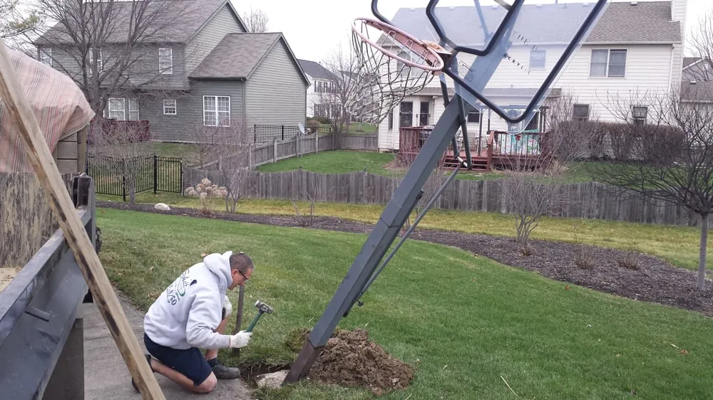 Custom lawn care service for residential properties in Indianapolis, IN by Schott Services