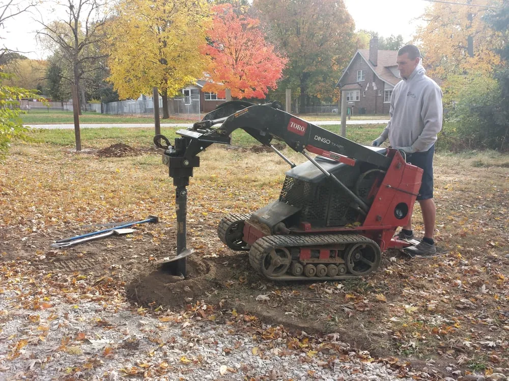 Custom garden landscaping in Indianapolis, IN by Schott Services