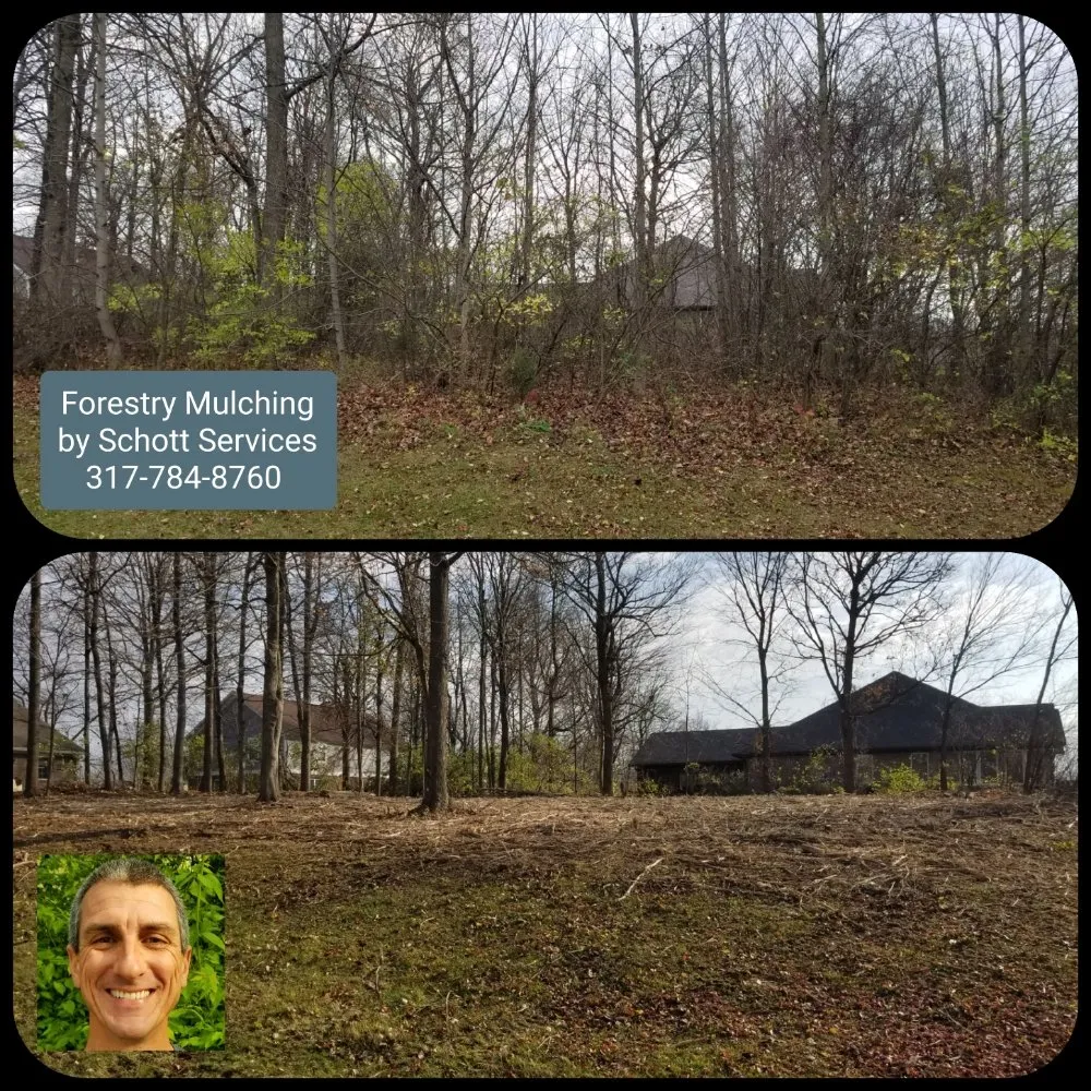 Professional outdoor landscaping in Indianapolis, IN by Schott Services