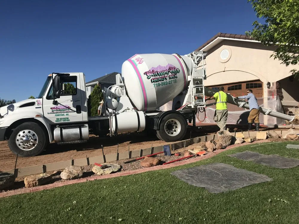Professional yard maintenance for outdoor upgrades in Fountain, CO by Schram-Mix Ready Mix