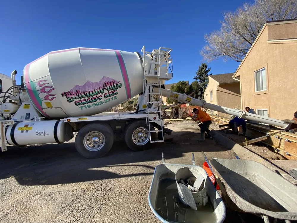 Professional lawn care service for beautiful yards in Fountain, CO by Schram-Mix Ready Mix