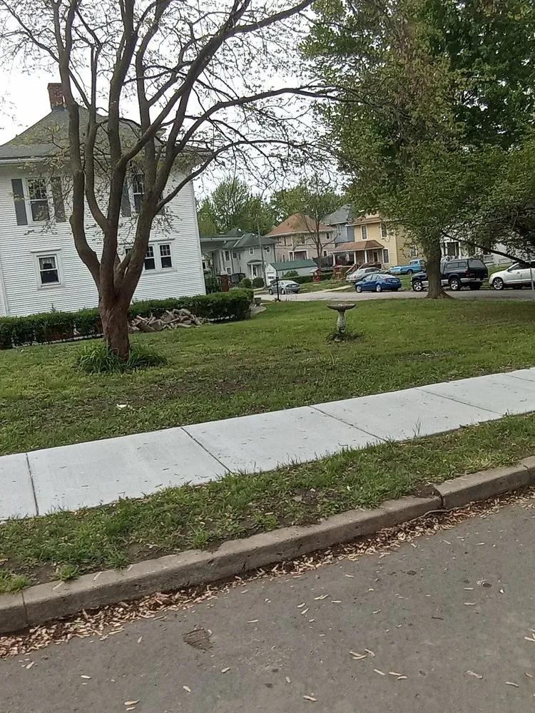 Custom landscape installation in Saint Joseph, MO by Schroff's Family Lawn Service