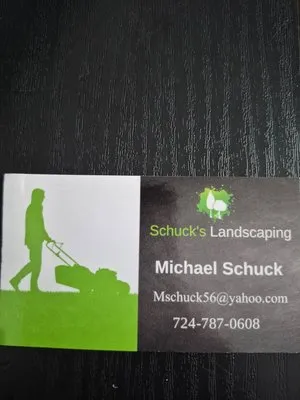 Schucks Landscaping Logo