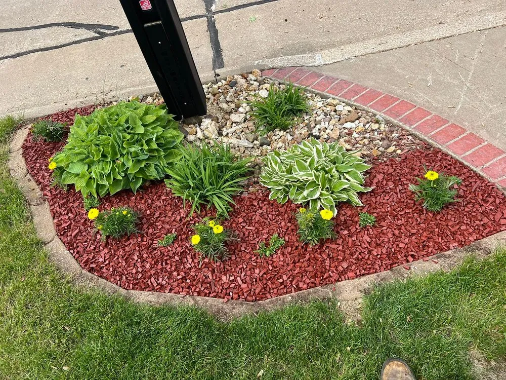 Expert lawn care service with custom design in Epworth, IA by Schueller Services