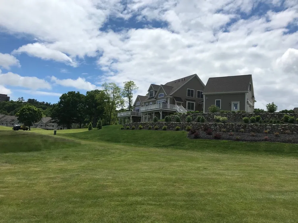 Professional outdoor landscaping in Newton, NH by Schulte