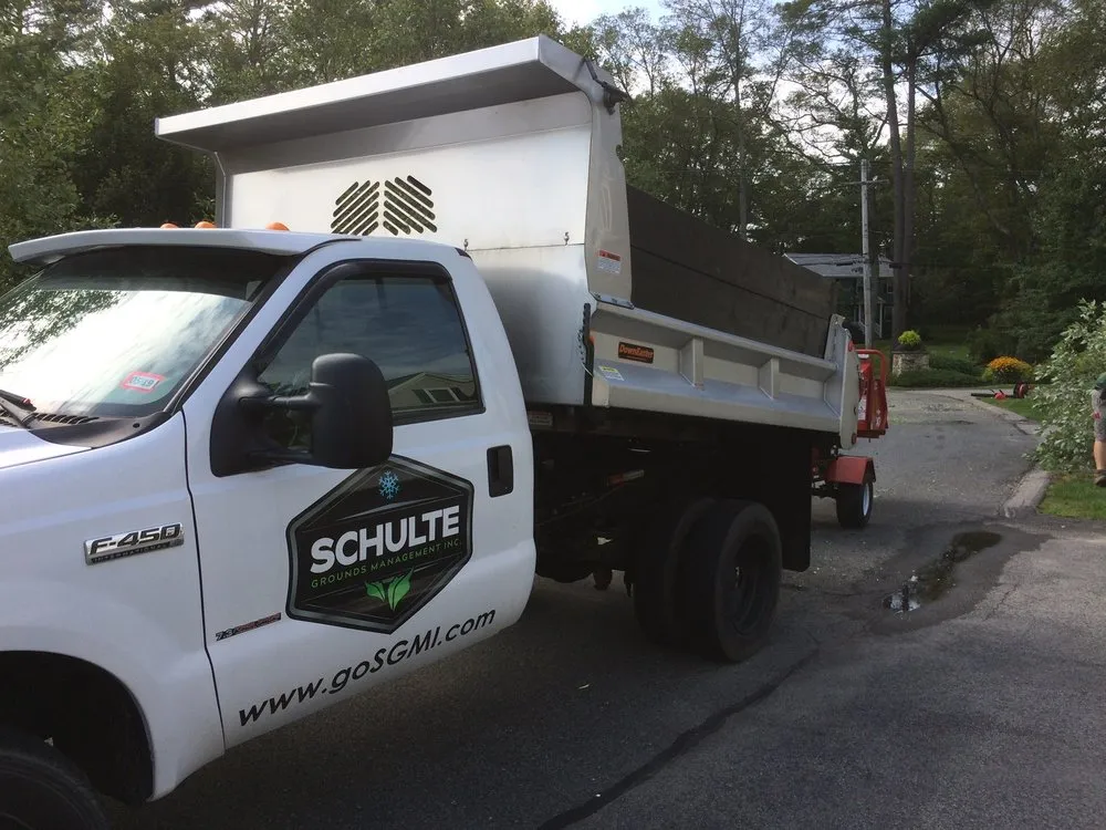 Expert yard maintenance in Newton, NH by Schulte