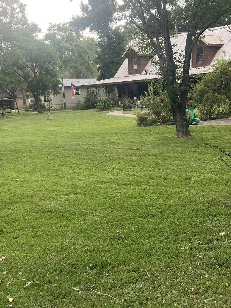 Professional landscape installation for beautiful yards in Splendora, TX by Schulze Lawn Care