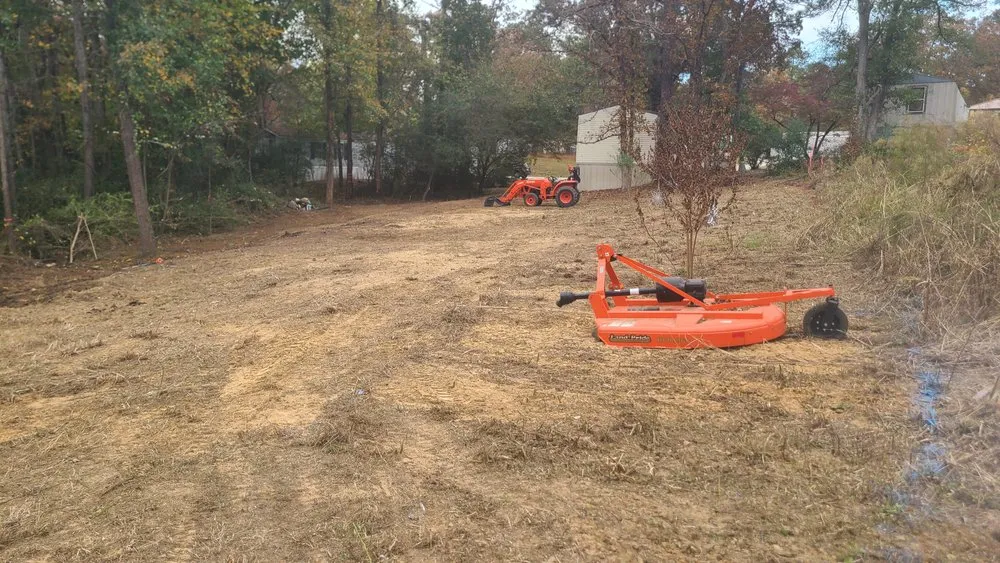 Custom residential landscaping with custom design in Smithfield, NC by Schwartz Land Improvement