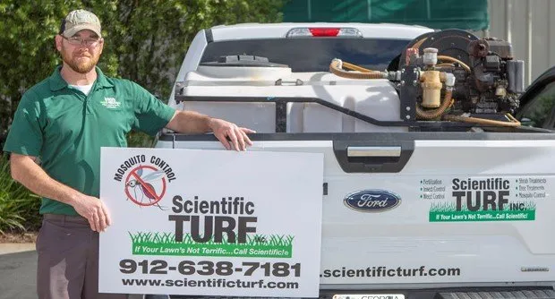 Trusted landscape installation with custom design in Savannah, GA by Scientific Turf