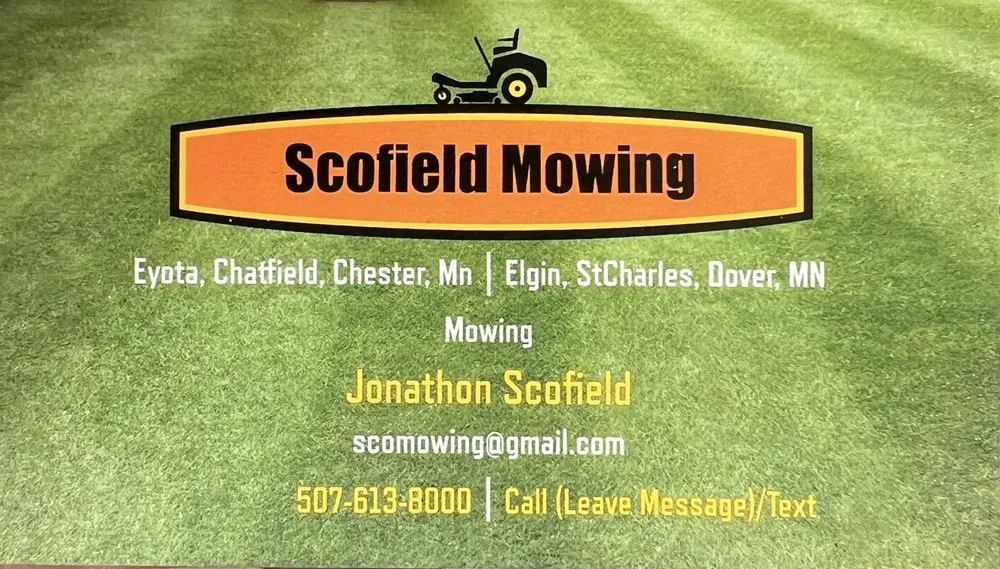 Local landscaping services in Eyota, MN - Scofield Mowing And Landscaping