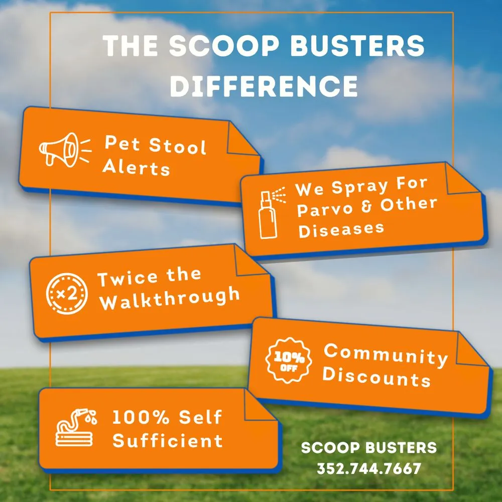 Top-rated lawn care service in Leesburg, FL - Scoop Busters