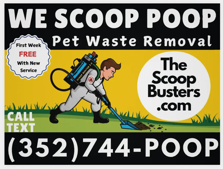 Expert lawn care service in Leesburg, FL - Scoop Busters