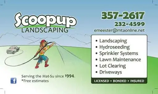Scoopup Landscaping Logo