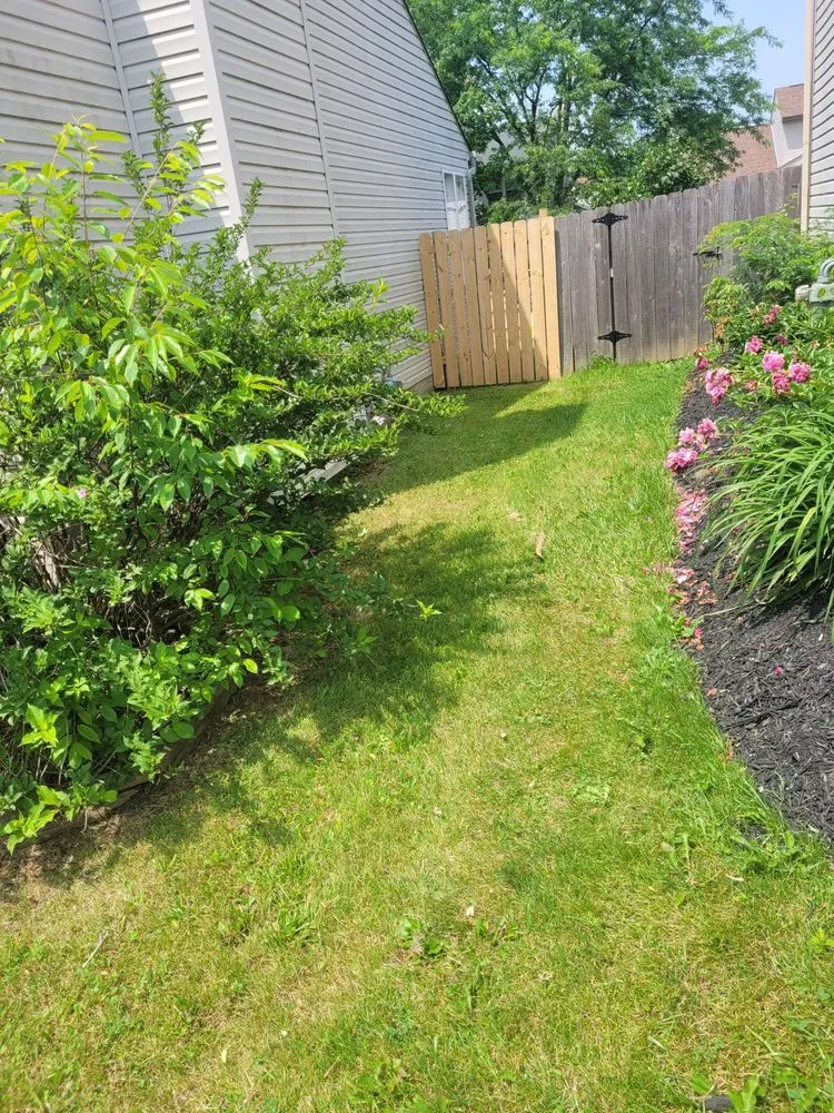 Custom landscape installation in Lockbourne, OH by Scooters Landscapes