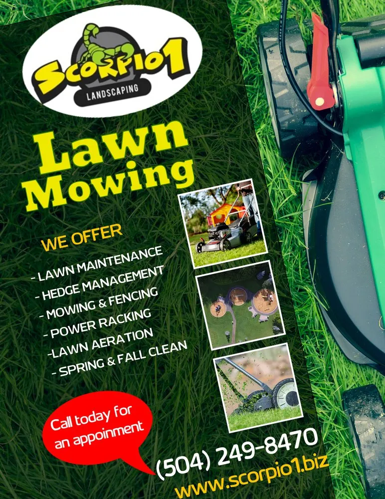 Trusted landscape installation for homes in New Orleans, LA by Scorpio 1 Landscaping