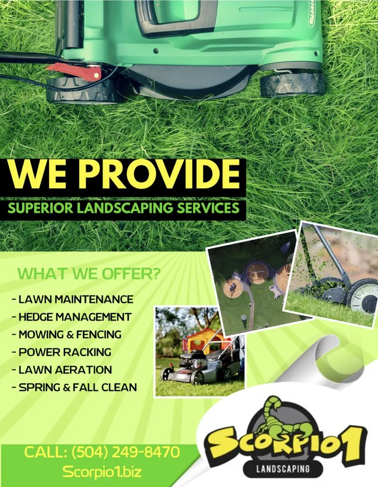 Affordable garden landscaping in New Orleans, LA by Scorpio 1 Landscaping