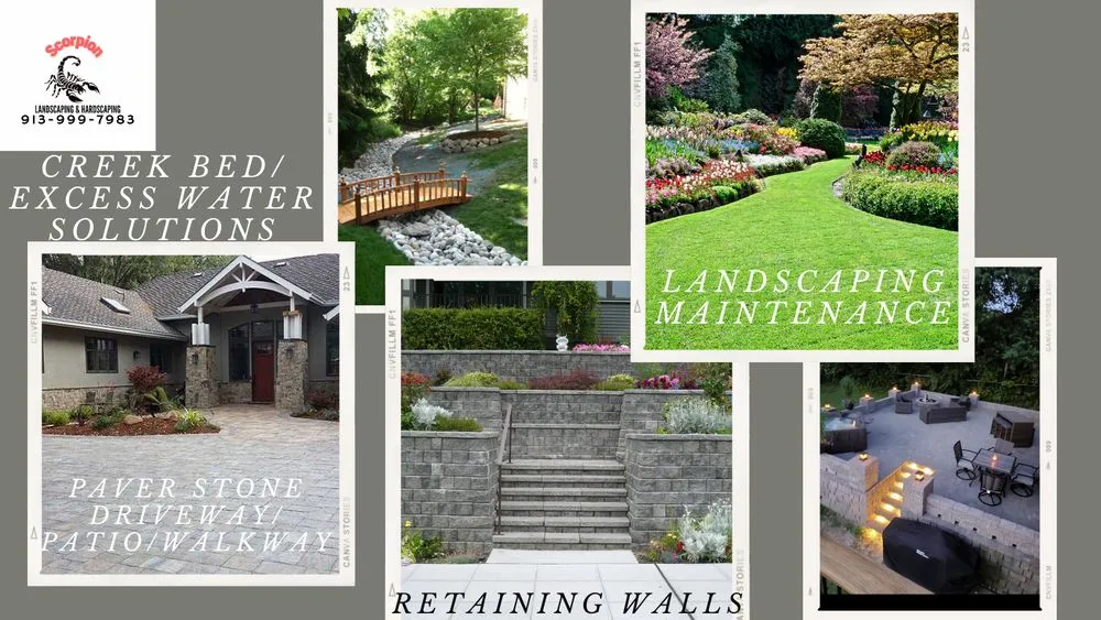 Reliable garden landscaping in Kansas City, MO by Scorpion Landscaping KC