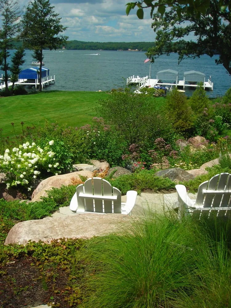 Local lawn mowing service for outdoor upgrades in Lake Bluff, IL by Scott Byron & Co