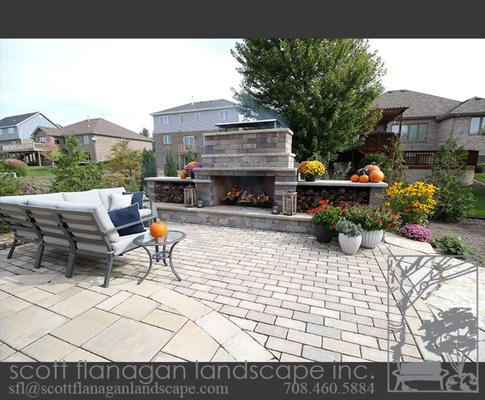 Professional residential landscaping in Mokena, IL by Scott Flanagan Landscape