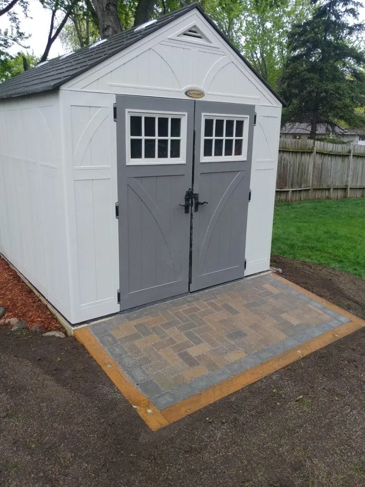 Professional landscape installation in Montgomery, MN by Scott Simon Yard and Pond