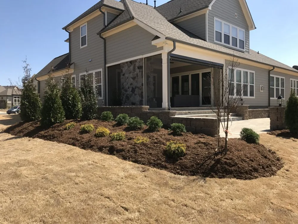 Affordable garden landscaping in Waxhaw, NC by Scott Turf and Landscape