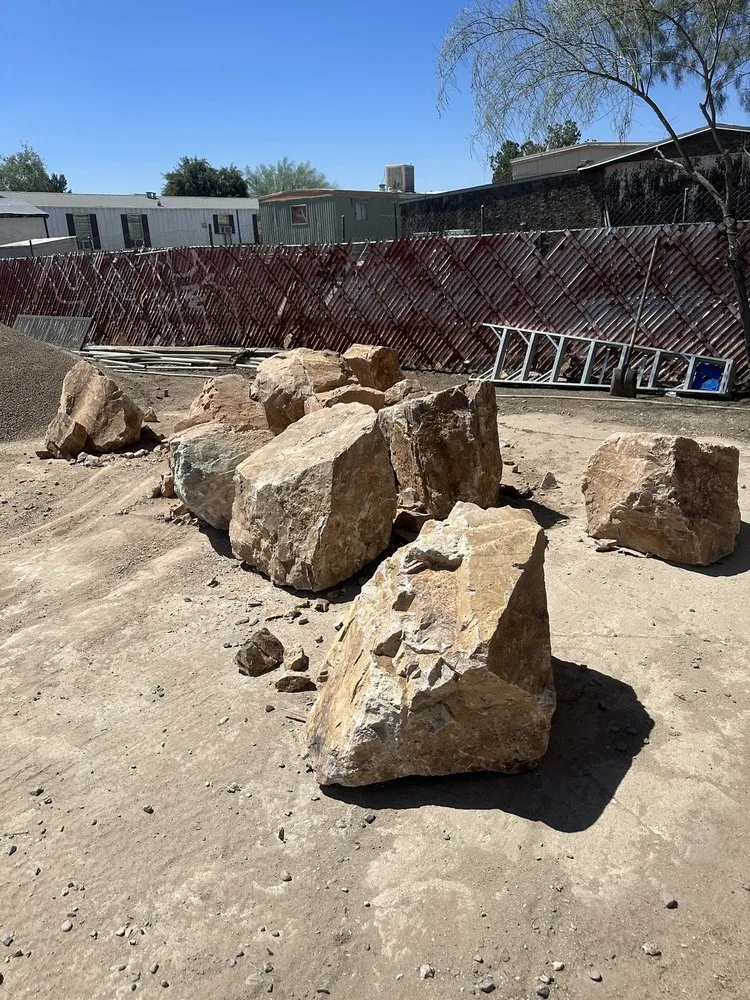 Custom landscape design in Tucson, AZ by Scott's Dump Truck & Tractor Service