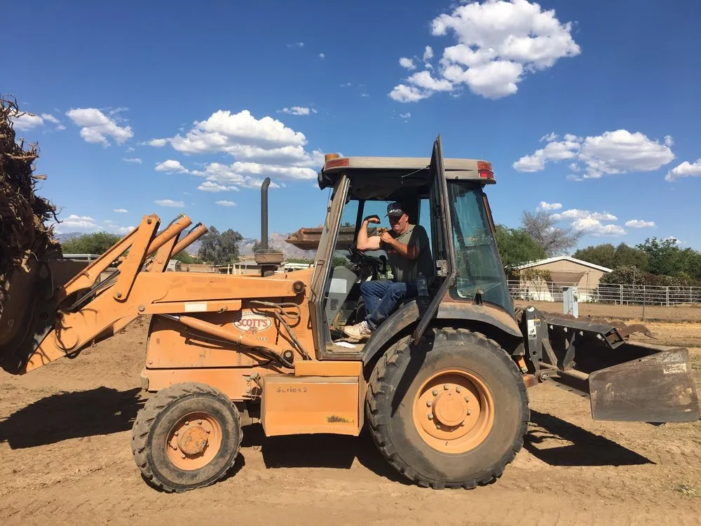 Affordable outdoor landscaping in Tucson, AZ - Scott's Dump Truck & Tractor Service