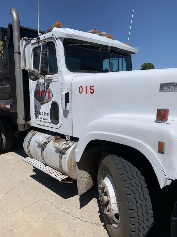 Top-rated yard maintenance in Tucson, AZ by Scott's Dump Truck & Tractor Service