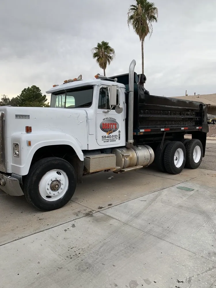 Local landscape installation for beautiful yards across Tucson, AZ - Scott's Dump Truck & Tractor Service