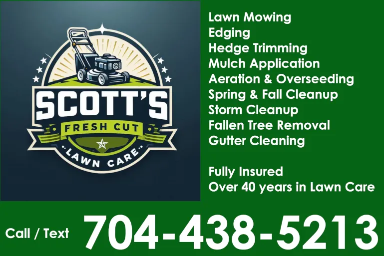 Expert lawn care service in Waxhaw, NC - Scott's Fresh Cut Lawn Care