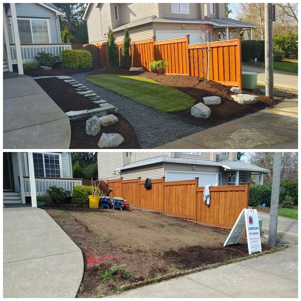 Top-rated yard cleanup service for residential properties in Woodburn, OR by Scotts Landscape and Pressure Washing