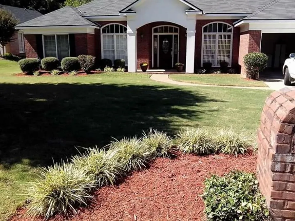 Professional landscape design for homes in Columbus, GA by Scott's Landscaping Lawncare