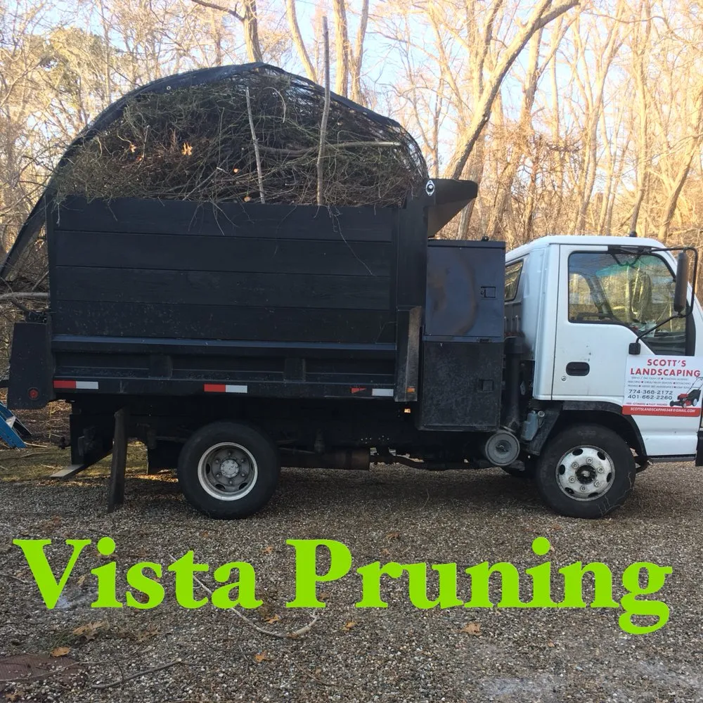 Professional landscape installation with custom design in Yarmouth, MA by Scott's Landscaping Property Management