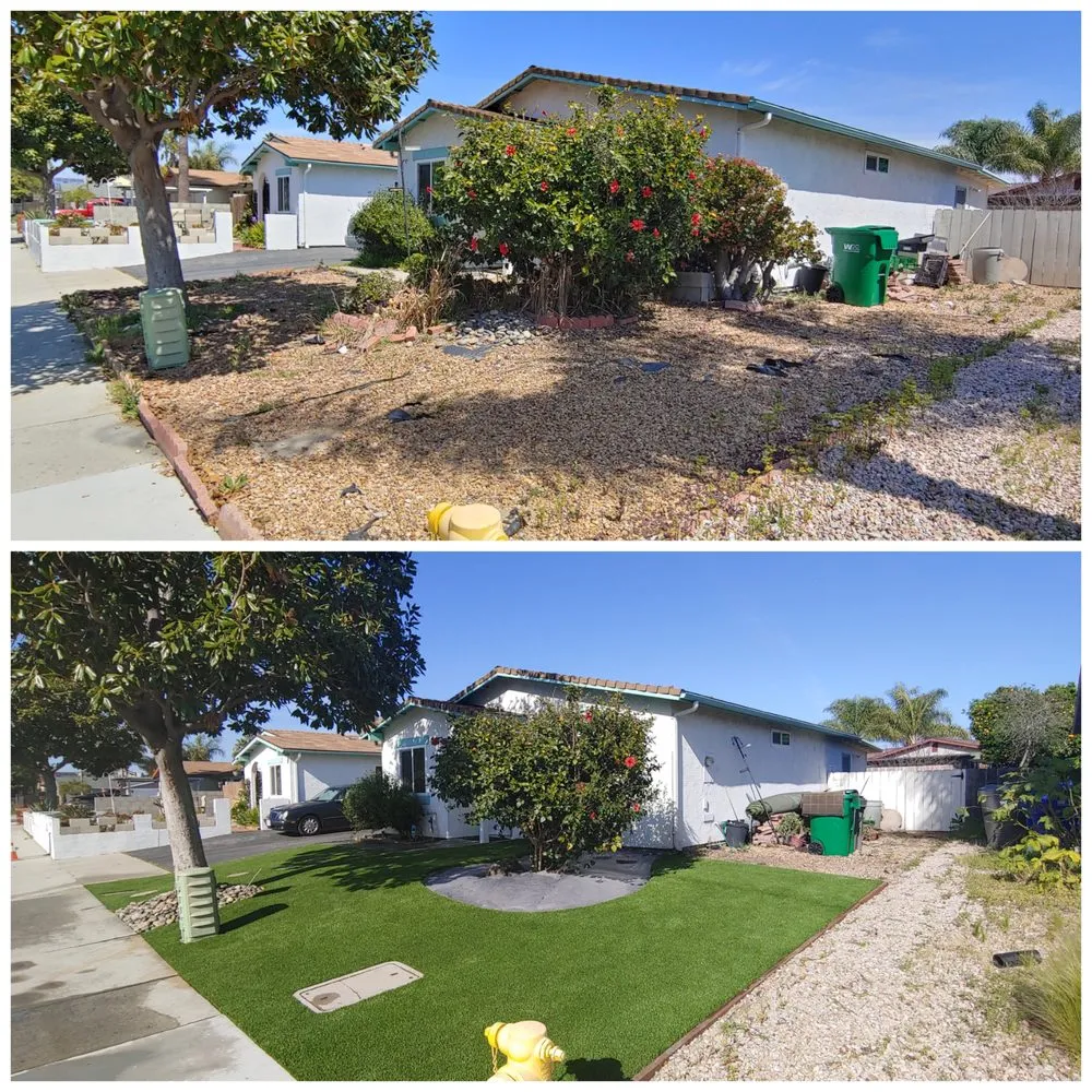 Affordable garden landscaping for homes in Santee, CA by Scott's Landscaping