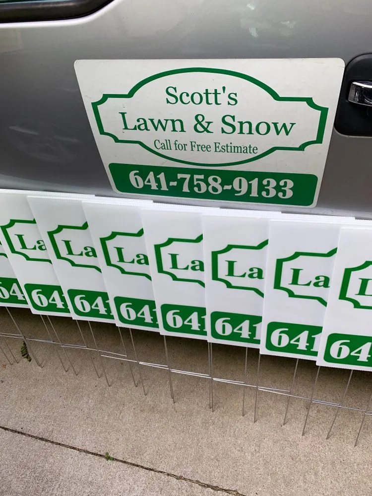 Affordable residential landscaping with custom design in Marshalltown, IA by Scott’s Lawn & Snow