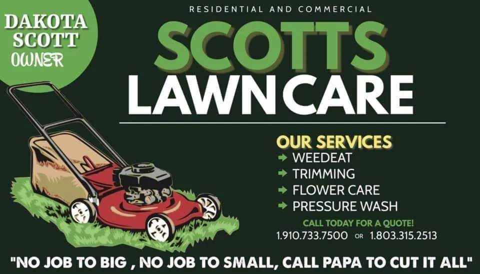 Top-rated lawn mowing service in Lumberton, NC by Scott’s Lawn Care