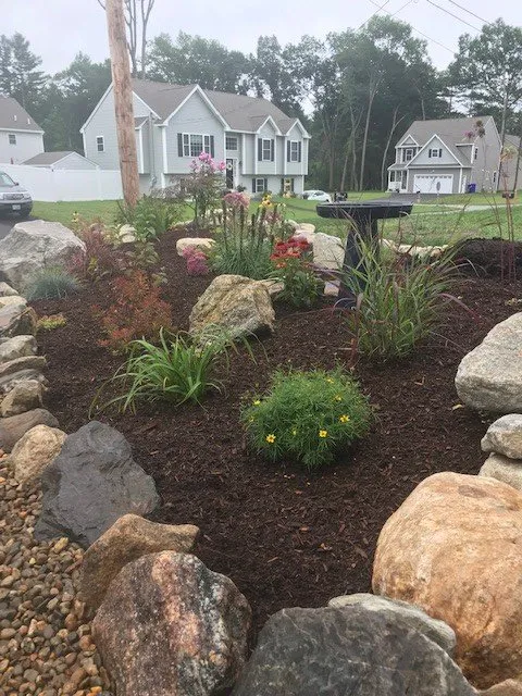 Local landscape design with custom design across Merrimack, NH - Scott's Property Maintenance