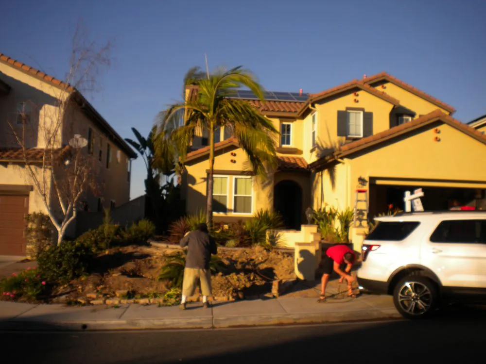 Professional garden landscaping in Escondido, CA by Scott's Tree & Lawn Service