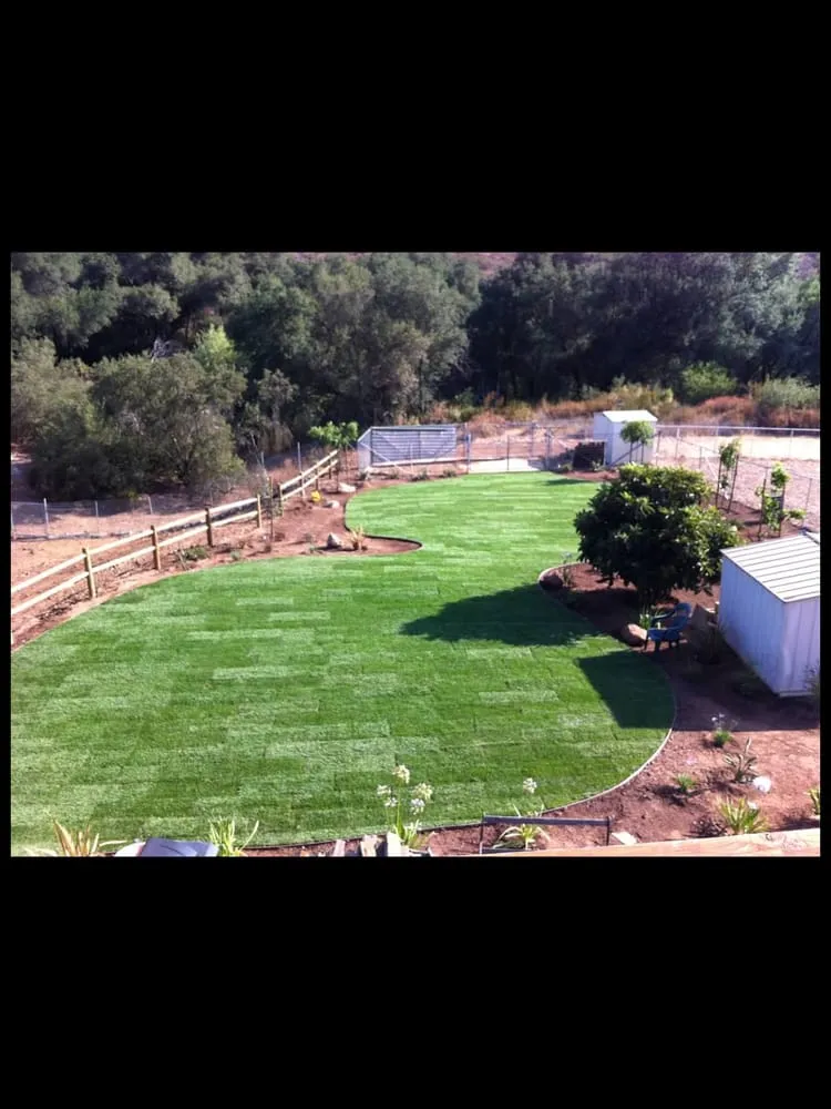 Custom landscape design for year-round maintenance in Ramona, CA by Scotty's Plantscapes